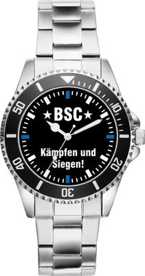 Produktbild von KIESENBERG Herrenuhr Armbanduhr BSC Berlin Geschenk Fan Artikel Zubehör Fanartikel Analog Quartz Uhr 2500