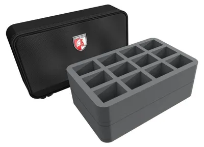 Zdjęcie produktu dla Torba MINI na figurki do gier stołowych w skali 1:72, pianka o grubości 20 mm, 24 figurki