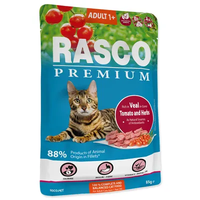 Zdjęcie produktu dla Kapsička Cat Pouch Adult, Veal, Hearbs 85 g