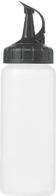 Immagine prodotto di OXO 11219200 Bottiglia a pressione / dosatrice "Piccolo chef" da 175 ml, trasparente/nera