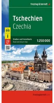 Produktbild von freytag & berndt Straßenkarte Tschechien 1:250.000