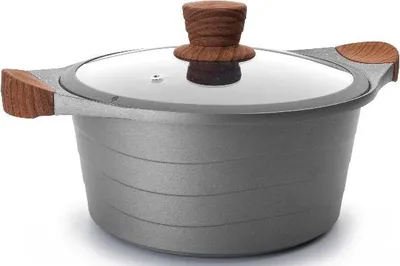 Image de Faitout anti-adhésif 24cm gris - Lacor - 27324 - stilo