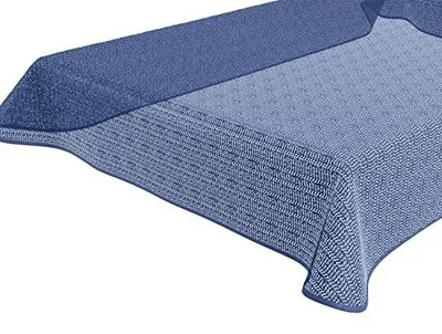 Zdjęcie produktu dla Obrus owalny ogrodowy 140X180 cm pianka niebieski na balkon taras