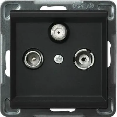 Produktbild von Ospel GPA-RS/m/33, Schwarz, IP20, 71 mm, 35 mm, 71 mm, 104 g