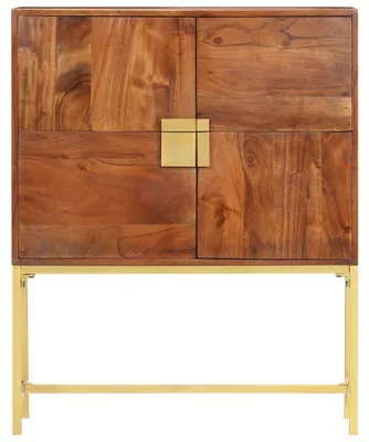 Obrázek produktu pro vidaXL Highboard 80 x 30 x 100 cm masivní akáciové dřevo