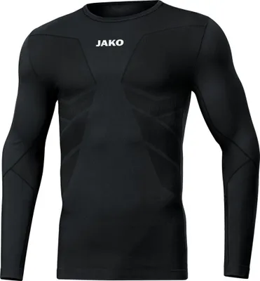Produktbild von JAKO Unisex Longsleeve Comfort Recycelt, Farbe:schwarz, Größe:L