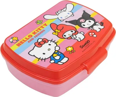Produktbild von Hello Kitty Kinder Brotdose – Lunchbox Pausenbox Schulbrotbox