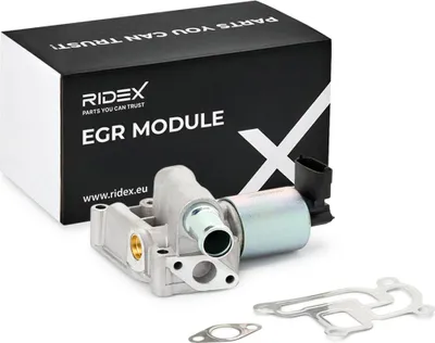 Produktbild von RIDEX 1145E0025 AGR-Ventil mit Dichtung für OPEL Corsa B Schrägheck (S93) Abgasrückführungsventil