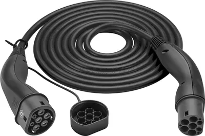 Produktbild von Selbstaufrollendes Ladekabel Typ 2, bis zu 22 kW, 5 m, schwarz (5555935003) 32 A, 3-phasig, zum Laden von Hybrid- und Elektroautos mit Typ-2-Anschluss