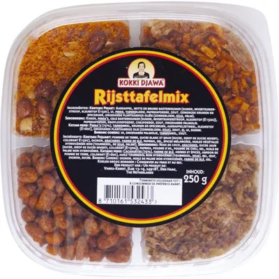 Produktbild von Kokki Djawa Rijsttafelmix 250 g – Authentische indonesische Gewürzmischung für Reisgerichte