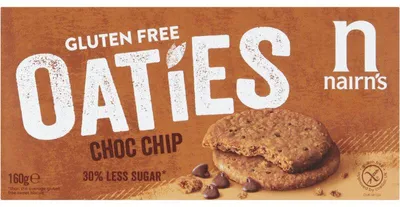 Produktbild von Nairn's Oaties Schoko Chip Glutenfrei 160g – Knusprige Haferkekse Snack