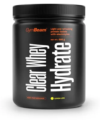 Produktbild von GymBeam - Clear Whey Hydrate, 500 g, Zitrone Limette