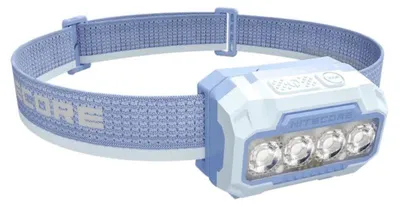 Image de Lampe frontale de randonnée Nitecore HA23 UHE 600 LM bleue