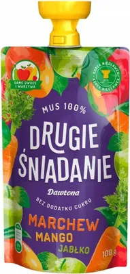 Obrázok produktu pre Dawtona Jablkové pyré s mrkvou a mangom 100 g