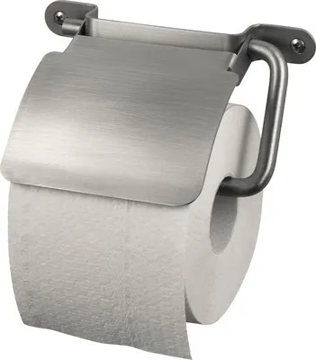 Produktbild von Papierrollenhalter mit Deckel HACEKA Ixi edelstahl gebürstet 1208464