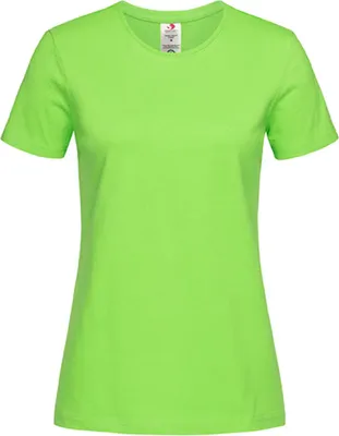 Produktbild von Stedman ST2620 | Damen Classic-T Organic Crew Neck, 100% OCS- - Farbe: Kiwi Green - Größe: M