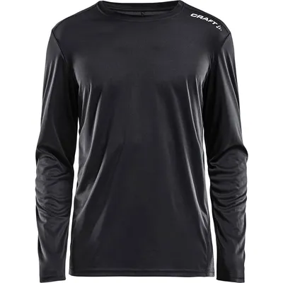 Produktbild von Craft Rush Running Longsleeve Herren - Schwarz  | Größe: S