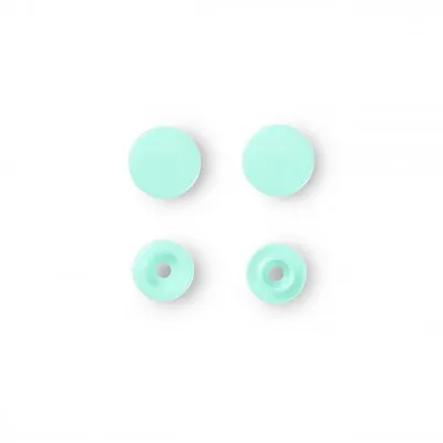 Produktbild von PRYM Nähfrei-Druckknöpfe Color Snaps, rund, Ø 12,4 mm, mint