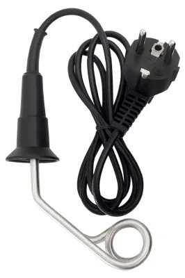 Produktbild von Taucherheizer mit 500 Watt und Edelstahlgehäuse