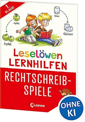 Produktbild von Leselöwen Lernhilfen - Rechtschreib-Spiele - 1. Klasse