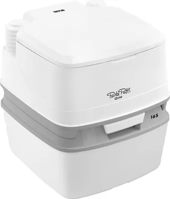Produktbild von Thetford Porta Potti Qube 165 Campingtoilette 21 Ltr Abwassertank für Wohnwagen