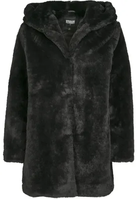 Immagine prodotto di Urban Classics - Cappotto con cappuccio da donna nero - 3XL