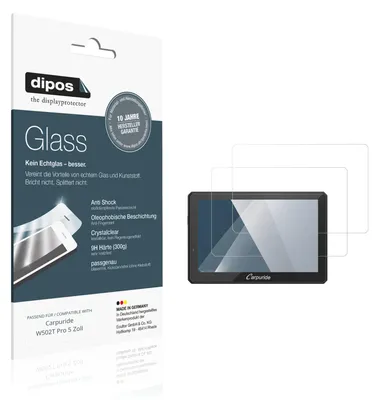 Image de 2x Protection écran pour Carpuride W502T Pro 5 Pouces Verre souple Film Protecteur 9H dipos