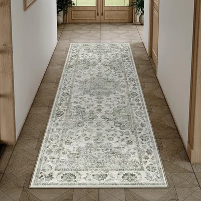 Zdjęcie produktu dla Dywan Läufer, 60x180 cm - Antypoślizgowy i nadający się do prania, idealny do salonu