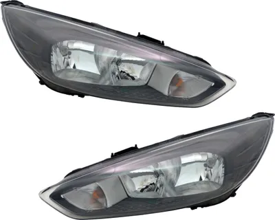 Produktbild von TYC Scheinwerfer Set für Ford Focus 3 MK3 ab 2014- Schwarz H1 H7 Motor