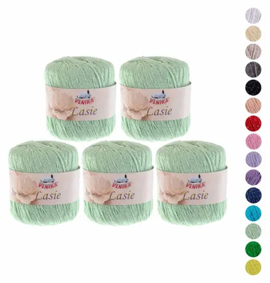 250g Strickgarn Lasie Sommergarn mint