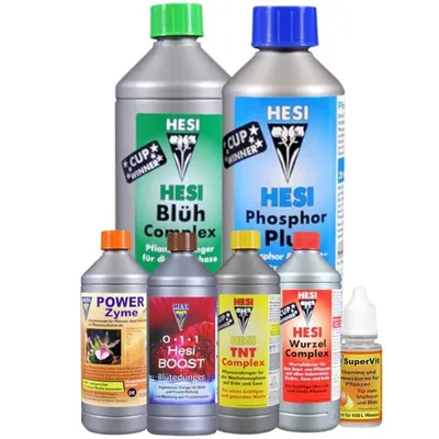 Produktbild von Hesi All-Star Starter Set – Komplettes Düngemittelset für Pflanzenwachstum