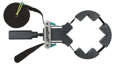 Produktbild von WOLFCRAFT Spannzwinge 4 m mit Exzentergriff und Nylonband