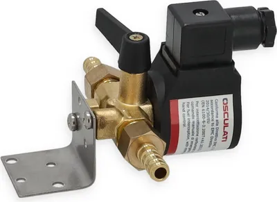 Produktbild von Elektrischer Treibstoffhahn Kraftstoffhahn 12 Volt, für 100 - max. 200 L / h Benzin, Benzinhahn für Innen- & Außenborder
