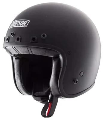 Obrázok produktu pre Simpson Chopper, pevná prilba s certifikáciou ECE 22.06, čierna, veľkosť L