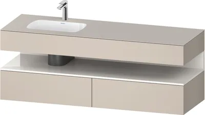 Produktbild von DURAVIT QA4795022910000 QTG EWT KWTU 1600 Wß Hgl. Be