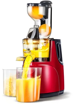 Immagine prodotto di Estrattore di succo a bassa velocità - Estrattore a spremitura a freddo - Estrattore di succo a bassa velocità - Macchina estrattore di succo a spremitura lenta - Estrattore a spremitura a freddo