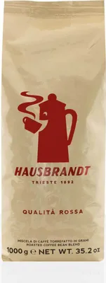 Obrázek produktu pro Hausbrandt Qualita Rossa Espresso 1kg zrnkové kávy