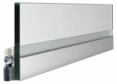 Produktbild von Athmer Türdichtung Schall Ex GS-8 Nr.1-407 Auslösung 1-seitig Länge 833mm Aluminium silberfarbig eloxiert - 1-407-0835