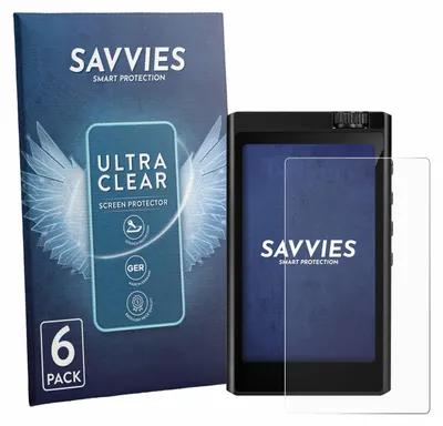 Produktbild von 6x Für Surfans F35 Schutzfolie Savvies Displayschutz Display Schutz Folie Klar Transparent
