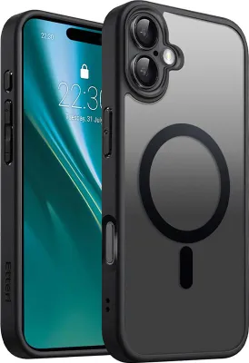 Zdjęcie produktu dla Etui Etteri Matt Mag do iPhone 17, czarne