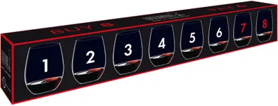 Produktbild von Riedel O Kauf 8 Zahl 6, 8 x Cabernet / Merlot, Rotweinglas, Weinglas, hochwertiges Glas, 600 ml, 5414/80