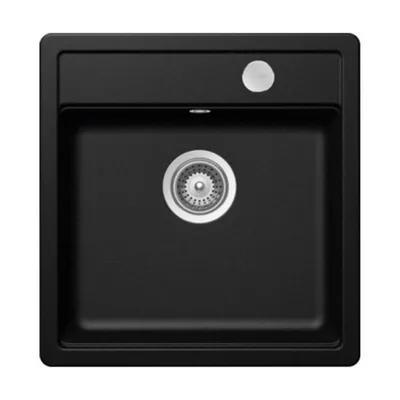 Productafbeelding van Inbouw wastafel Schock Cristadur Mono N-100 S FB, kleur Magma
