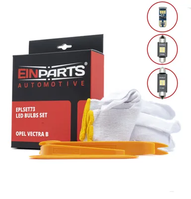 Obrázek produktu pro Einparts Automotive Sada LED pro Opel Vectra B 1995–2002 – interiér