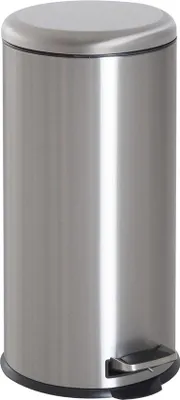 Image de Poubelle à pédale en acier inoxydable de 30 litres