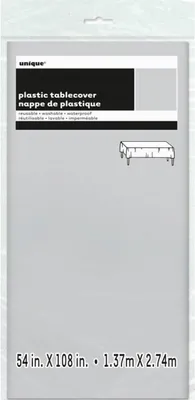 Zdjęcie produktu dla Obrus srebrny 137x274cm