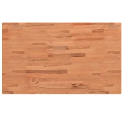 Immagine prodotto di vidaXL Piano lavabo 100x60x4 cm in faggio massiccio