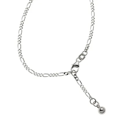 Produktbild von Miamar SFK05 Damen Fußkettchen Silber 25 cm