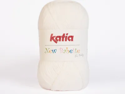 Produktbild von NEW BABETTE von Katia - CRUDO (101) - 50 g / ca. 335 m Wolle