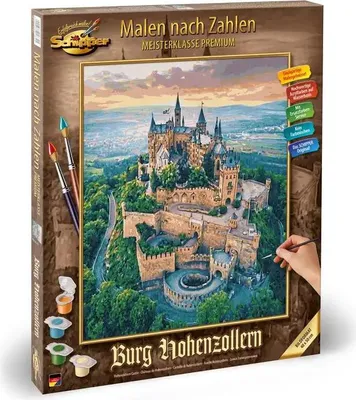 Zdjęcie produktu dla Malowanie liczbami - Zamek Hohenzollernów