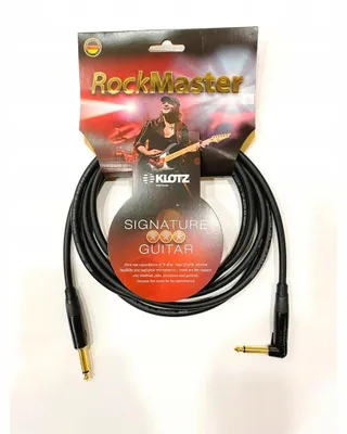 Produktbild von Klotz RockMaster MJKPR045 Gitarrenkabel, gewinkelt, 4,5m